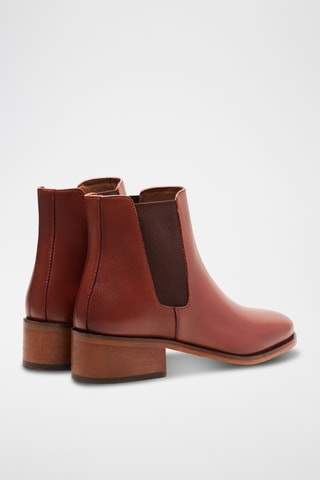Stivaletti Beatles in pelle Chloé - Marrone