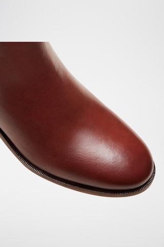Stivaletti Beatles in pelle Chloé - Marrone