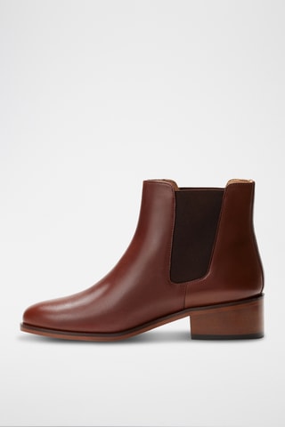 Stivaletti Beatles in pelle Clara - Leonarr x Swan - Marrone