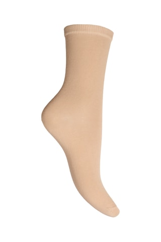 3 paia di calze - Beige, bianco e blu