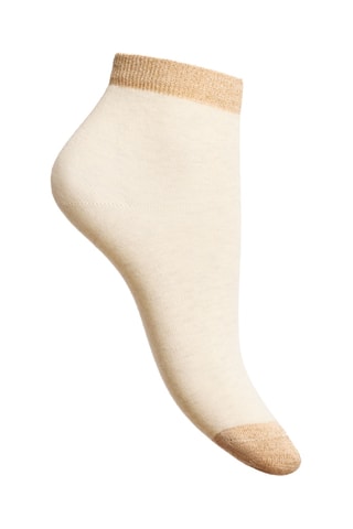 3 paia di calze - Beige, verde e marrone