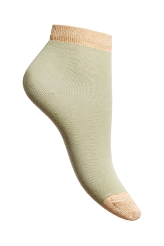 3 paia di calze - Beige, verde e marrone