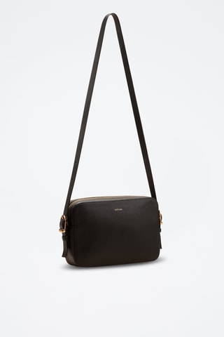 Borsa a tracolla in pelle Agathe - Nero