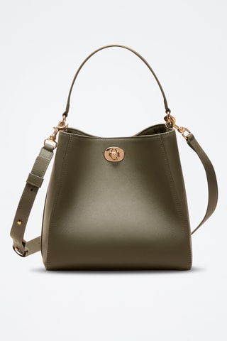 Borsa a mano in pelle Ada - Verde