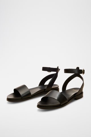 Sandali in pelle Philippine - Nero