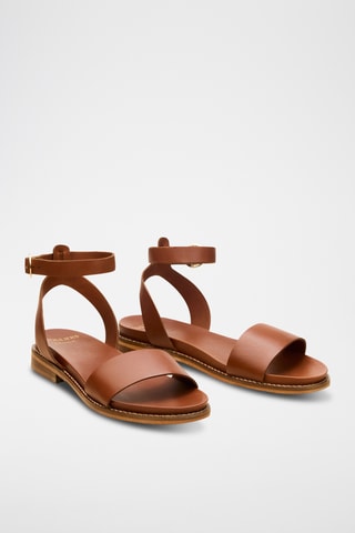 Sandali in pelle Philippine - Verde