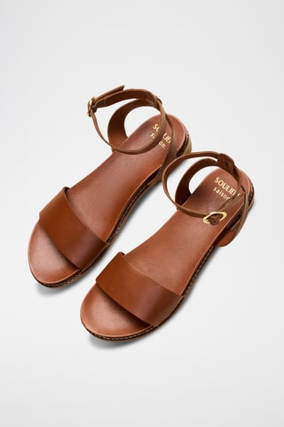 Sandali in pelle Philippine - Verde