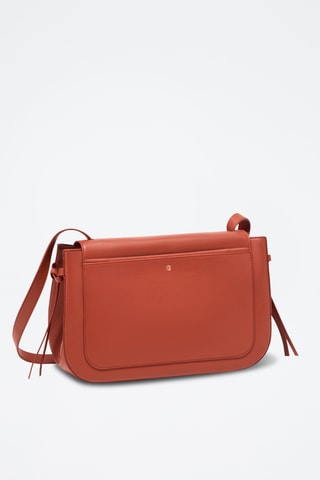 Borsa a spalla in pelle Ilona - Arancione