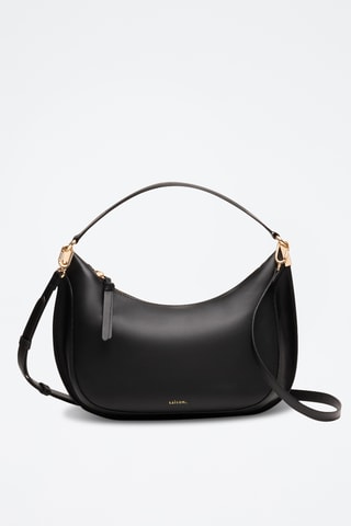 Borsa a spalla in pelle Ingrid - Nero