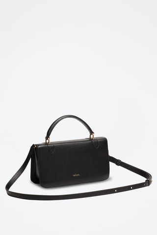 Borsa a mano in pelle Sibel - Nero