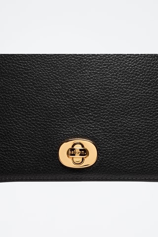 Borsa a mano in pelle Sibel - Nero