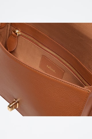 Borsa a mano in pelle Sibel - Cammello
