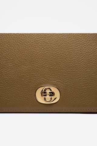 Borsa a mano in pelle Sibel - Taupe