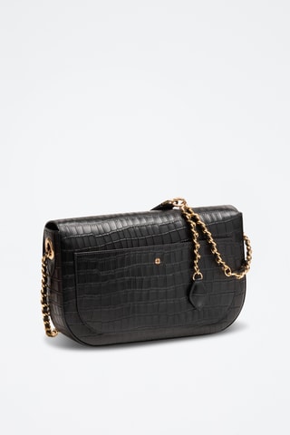 Borsa a tracolla in pelle Alice - Nero