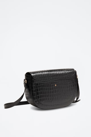 Borsa a tracolla in pelle Albane - Nero