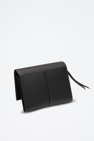 Portafoglio in pelle Emilie - Nero