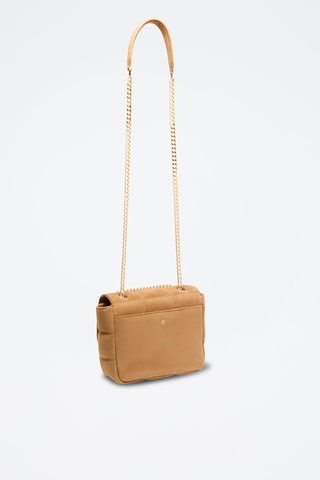 Borsa a spalla in pelle Léonie - Cammello
