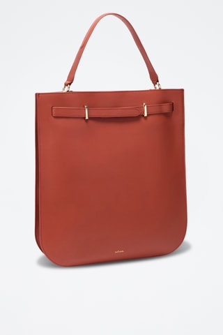 Borsa a spalla in pelle Julia - Arancione