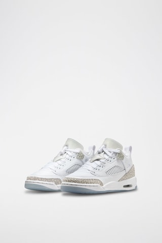 Jordan Spizike en cuir - Blanc et gris clair