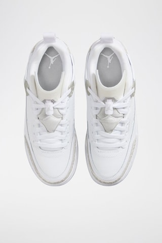 Jordan Spizike en cuir - Blanc et gris clair
