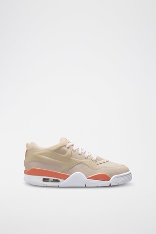 Air Jordan 4 en cuir - Beige