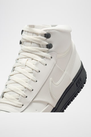 Court Vision Mid - Anthracite et blanc