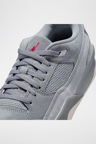 Flight Court en cuir - Gris