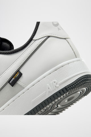 Air Force 1 en cuir - Blanc