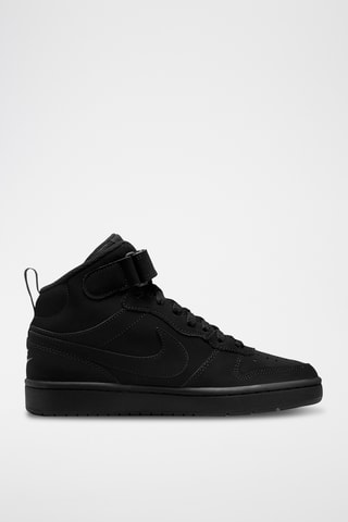 Nike Court Borough Mid 2 en nubuck - Noir