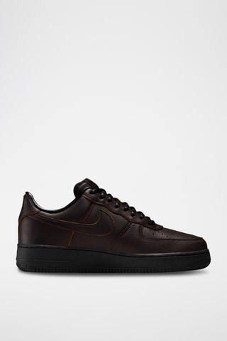 Nike Air Force 1 '07 Premium en cuir - Marron foncé
