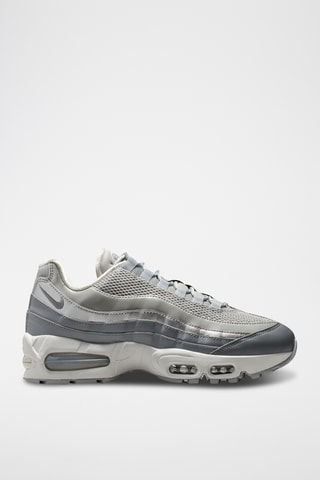 Nike Air Max 95 Big Bubble SE en cuir - Gris