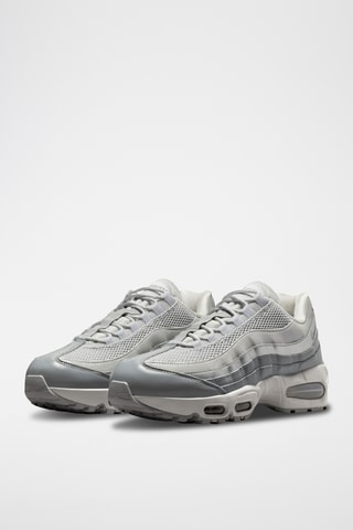 Nike Air Max 95 Big Bubble SE en cuir - Gris