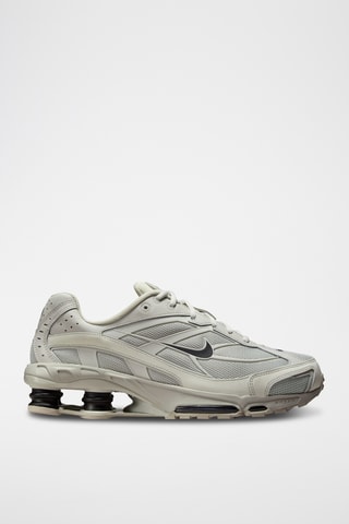 Nike Shox Ride 2 en cuir - Ecru et noir
