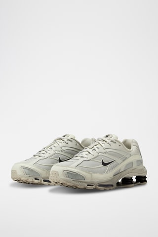 Nike Shox Ride 2 en cuir - Ecru et noir