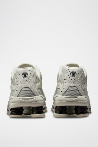 Nike Shox Ride 2 en cuir - Ecru et noir