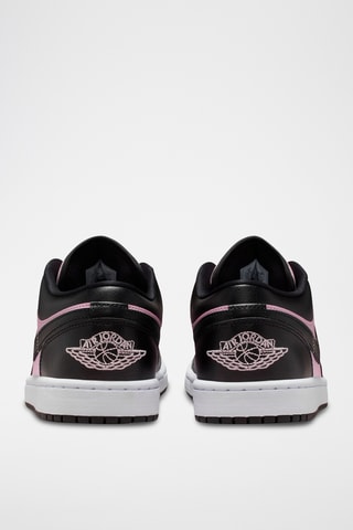 Air Jordan 1 Low en cuir - Rose et noir
