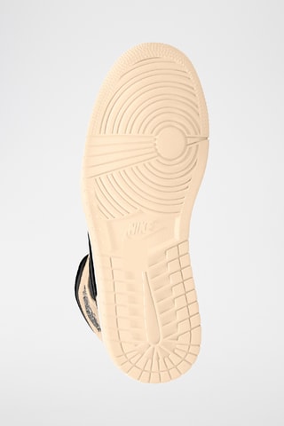 Air Jordan 1 Mid en cuir - Saumon et écru