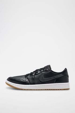 Air Jordan 1 Low G x Michael Jordan en cuir - Noir