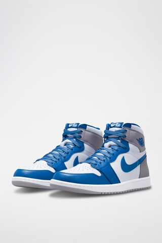 Chaussures de basketball montantes en cuir - Indigo - Jordan