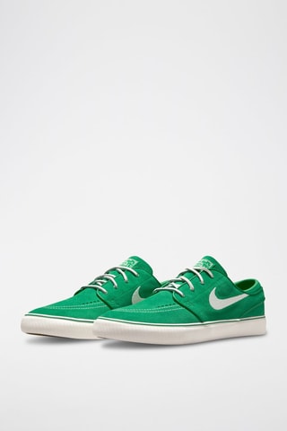 Nike SB Zoom Janoski OG+ en nubuck - Vert foncé
