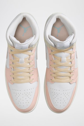 Air Jordan 1 en cuir - Blanc et rose