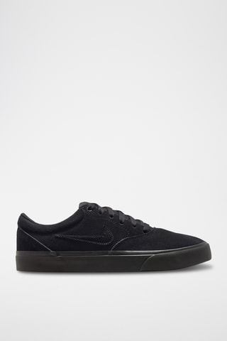 Nike Charge Suede en cuir - Noir