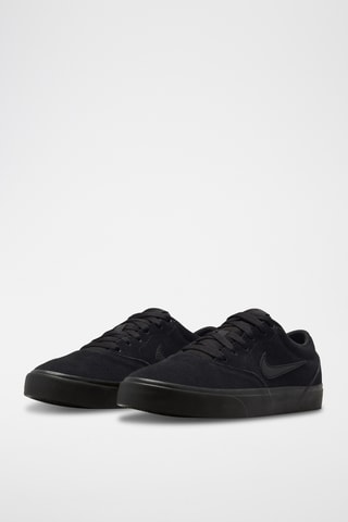 Nike Charge Suede en cuir - Noir