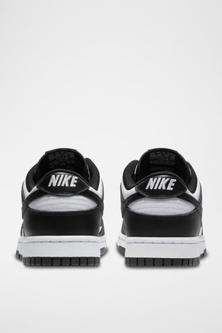 Nike Dunk Low Retro en cuir - Blanc