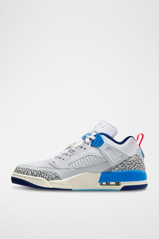 Jordan Spizike Low en cuir - Blanc