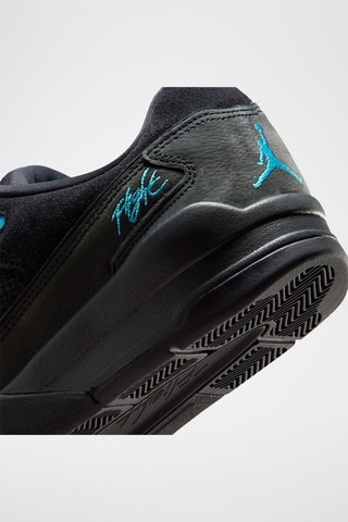 Flight Court en cuir - Noir