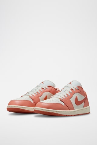 Air Jordan 1 Low en cuir - Blanc