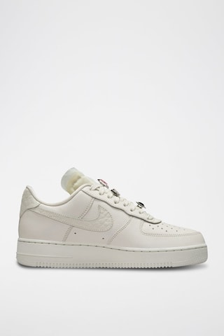 Nike Air Force 1 Low Premium en cuir - Blanc
