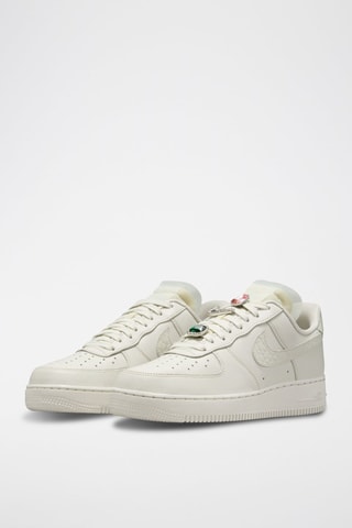 Nike Air Force 1 Low Premium en cuir - Blanc