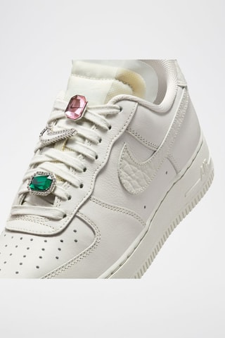 Nike Air Force 1 Low Premium en cuir - Blanc